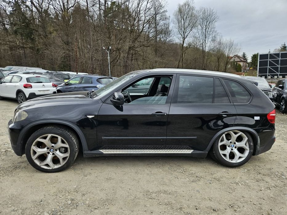 BMW X5 3.0 DIESEL  286kM  2009 rok  / Francja /  Uszkodzony