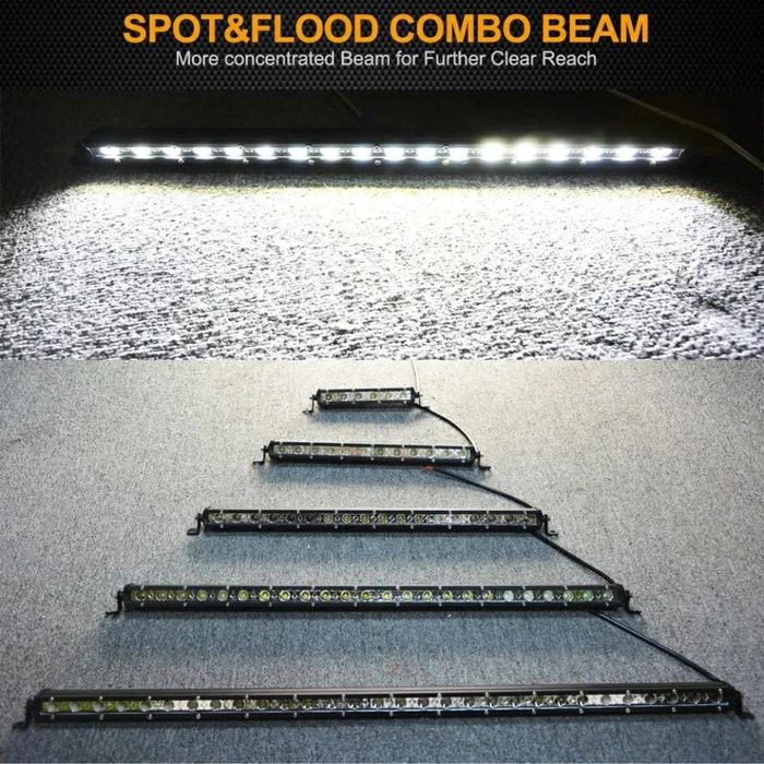 Barras LED ultra-Slim (30w 60w 90w 120w 150w 180w)