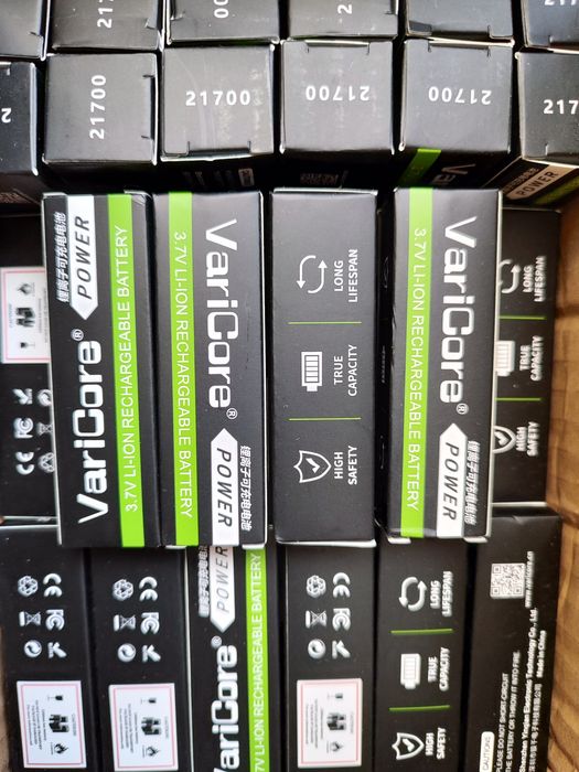 Ogniwa VariCore 21700 akumulatorki VC-2160, 6000 mAh