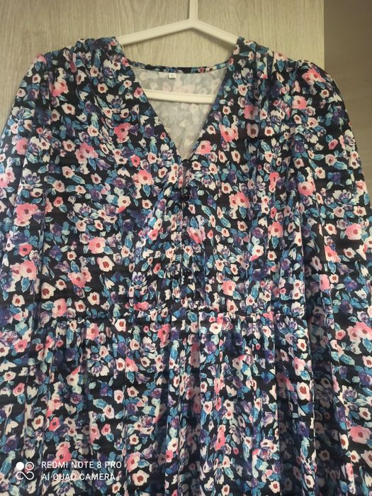 sukienka kwiaty r.L