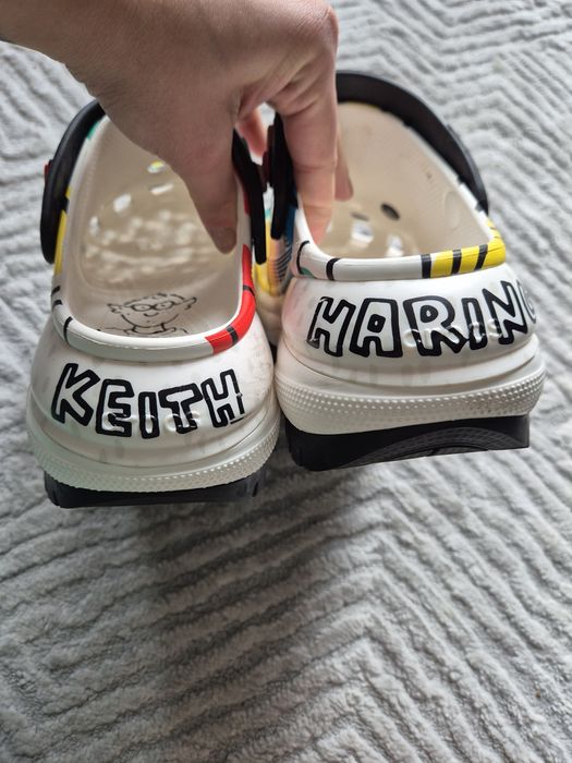 Unikatowe crocsy K.Haring Mega Crush Clog,r.37