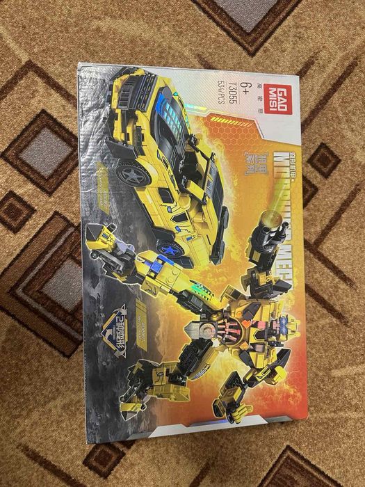 Конструктор трансформер, 534 деталі (GAO MISI Morphing Mech T3055)