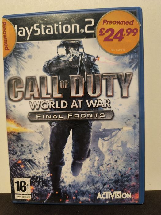 Call od Duty World at War PlayStation 2