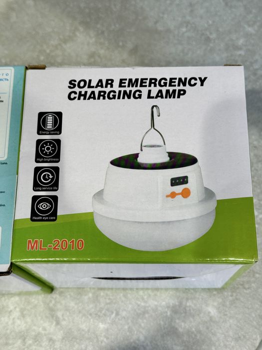 Светильник-фонарь для кемпинга с солнечной батареей Luna Guest