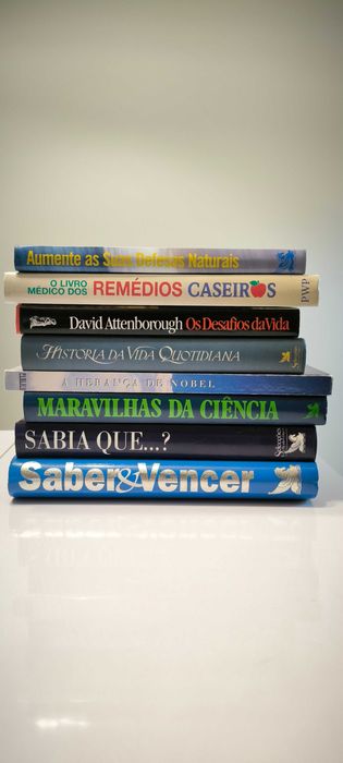 Livros diversos de colecção de capa dura