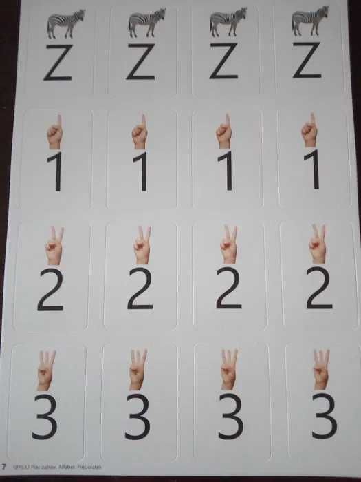 Zestaw do nauki literek