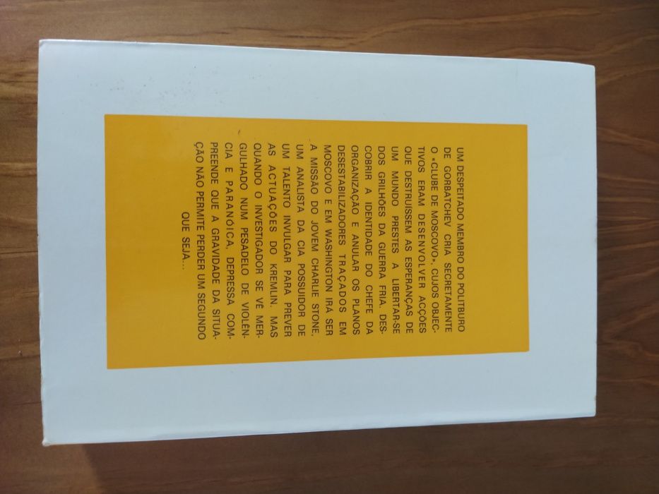 Livro "O clube de Moscovo" de Joseph Finder