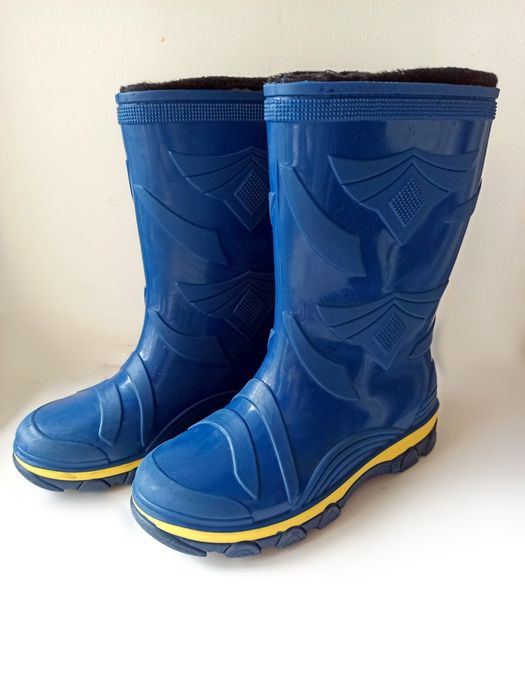 Сапоги резиновые утеплённые 31 размер