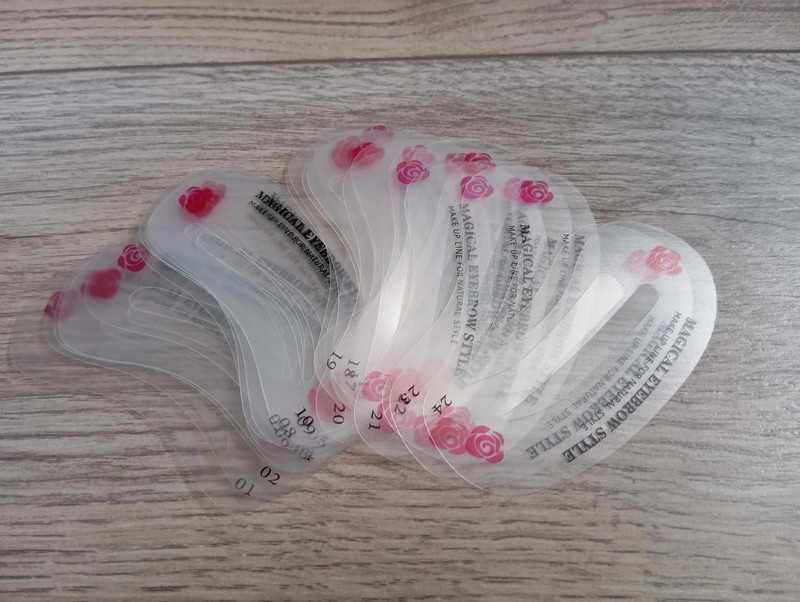 Szablon do brwi 24sztuki