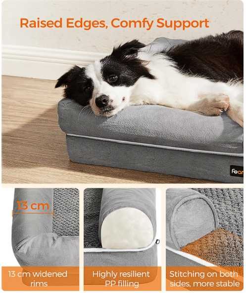 Legowisko dla psa 91 x 71 x 20 cm [Bez pianki w środku]