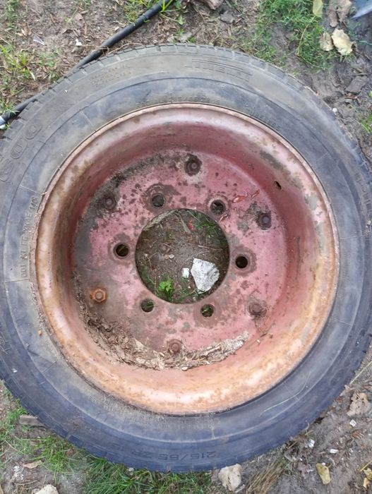 Felga rozrzutnik przyczepa