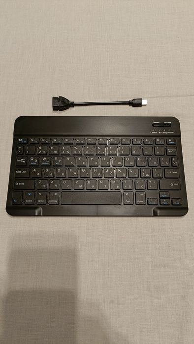 Klawiatura bluetooth z alfabetem ukraińskim