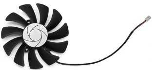 WENTYLATOR 2PIN 2-pin MSI AERO GTX 1050Ti, 1060,1650 HA9010H12F-Z 85mm