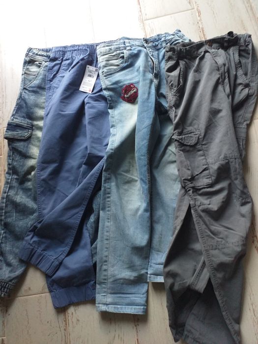 4 x Spodnie reserved 158 reporter
