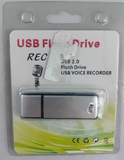 Mini dyktafon PENDRIVE podsłuchacz szpiegowski USB