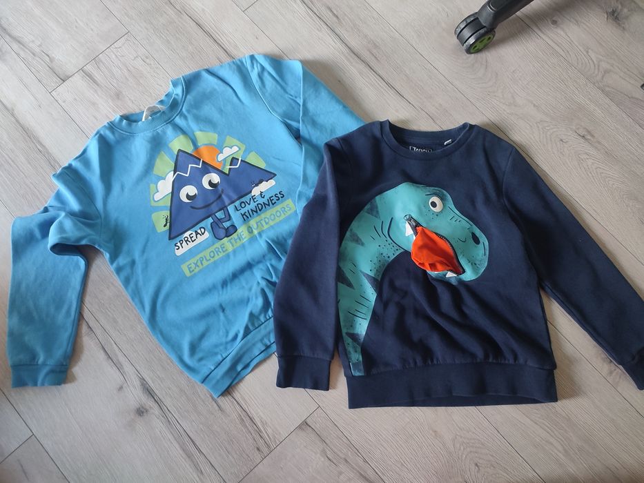 2 - pak bluz chłopięcych r.134