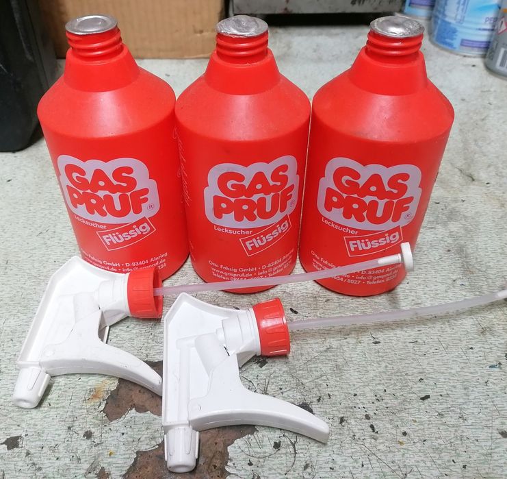 Płyn do wykrywania wycieków gazu 3 butelki