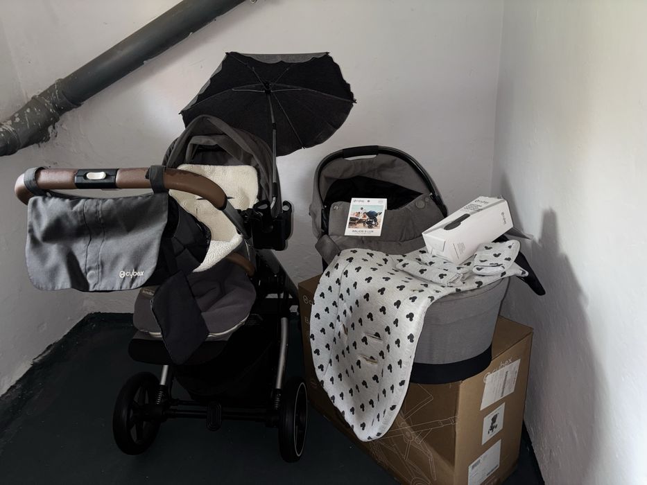 Wózek Cybex balios S lux 2 w 1 Soho grey