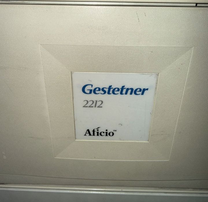 impressora gestetner 2212 aficio