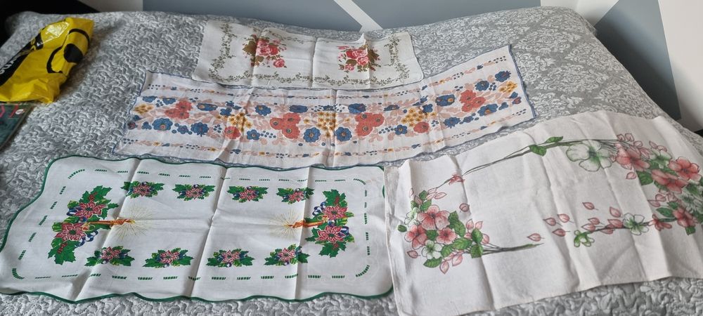 Zestaw bieżników vintage PRL 4 szt.