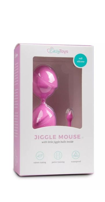 EasyToys Kulki Treningowe Podwojne Jiggle Mouse - Kulki gejszy