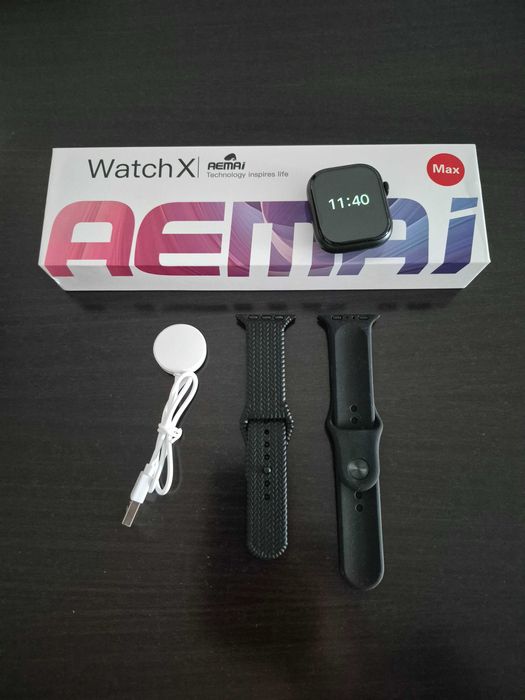 Smartwatch X  Max HD Preto NOVO