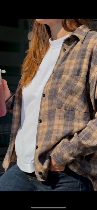 Жіноча бавовняна сорочка, різні кольри в наявності