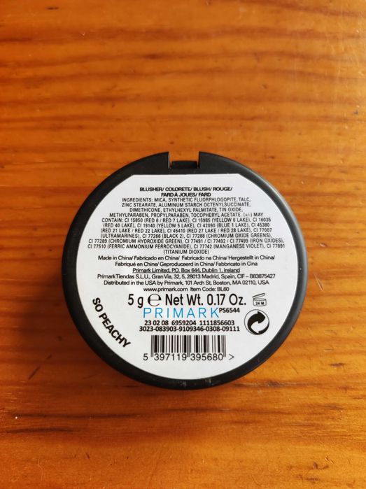 Blush PS... 'So Peachy'