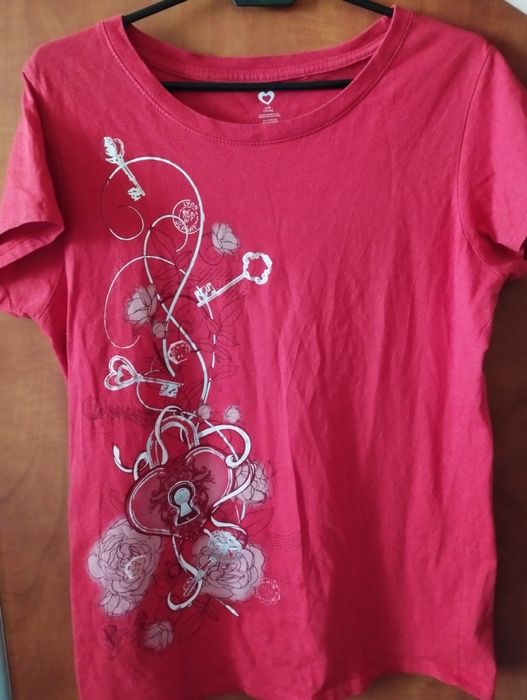 Bluzka dziewczęca czerwona