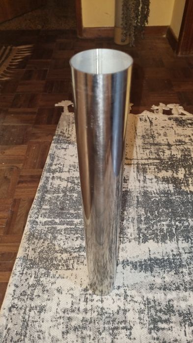 Tubo inox 304 60mm diâmetro