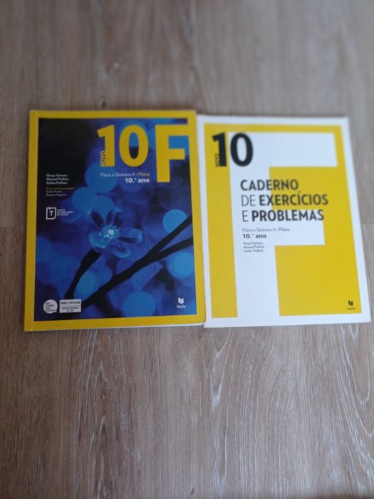 Manuail e caderno atividades Fisica 10°ano