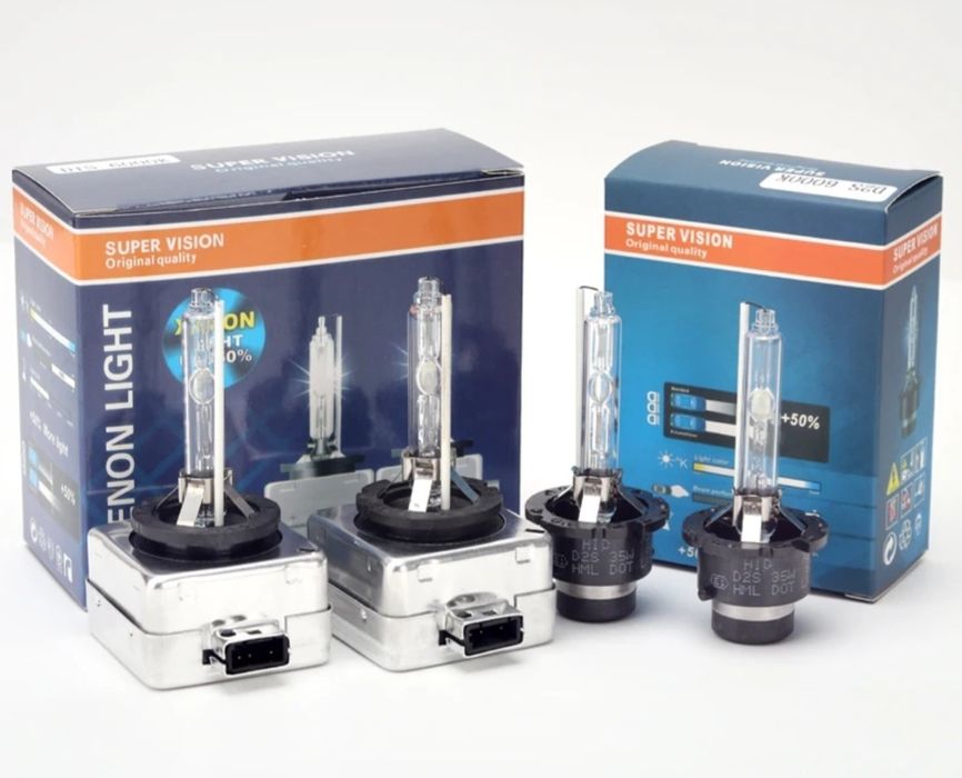 Lâmpadas xenon D1s/D2s/D3s/D5s