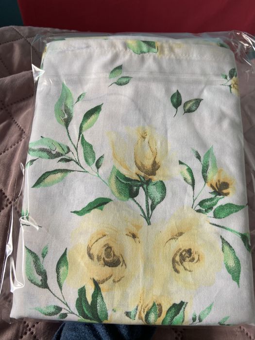 Cudny obrus jesienny w róże dekoracja stołu 160x96 cm nowy na prezent