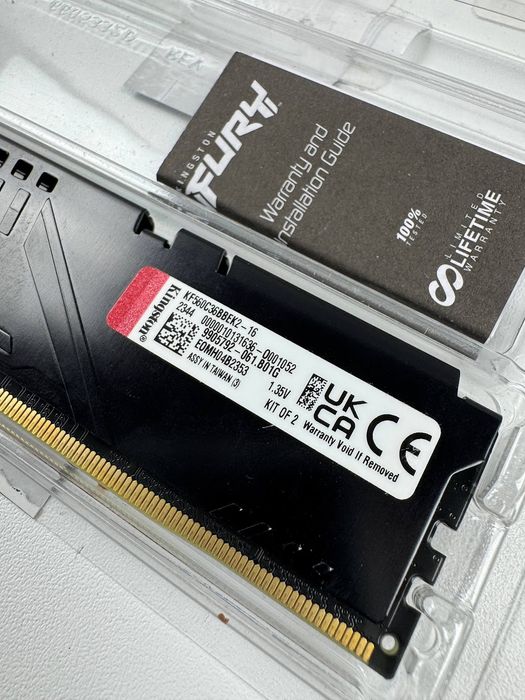 Оперативна пам'ять Kingston Fury Beast DDR5 DIMM 8GB 6000MHz CL36