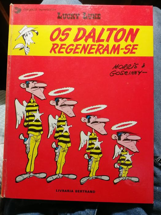 Lucky Luke - Os Dalton Regeneram-se (Capa Dura - 1976)