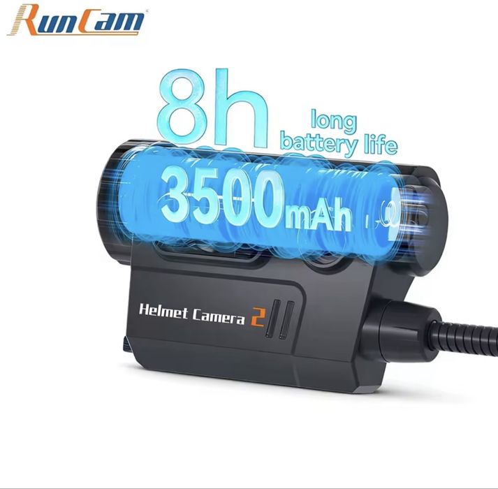 Новинка! Екшн камера RunCam Helmet Cam 2 на шолом тактичний