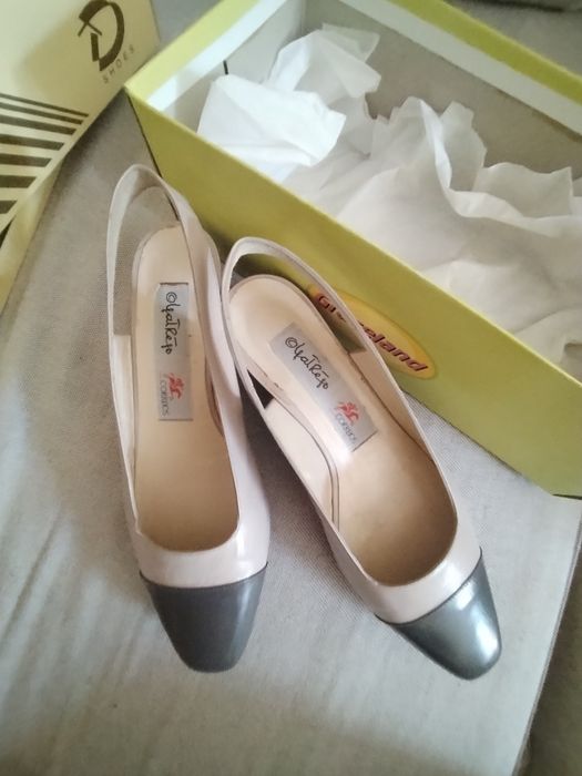 Sapatos Slingback em Pele Olyaltrejo CTT N.º 36,5