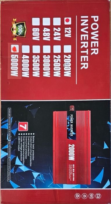 Інвертор ODK-USB 5000W