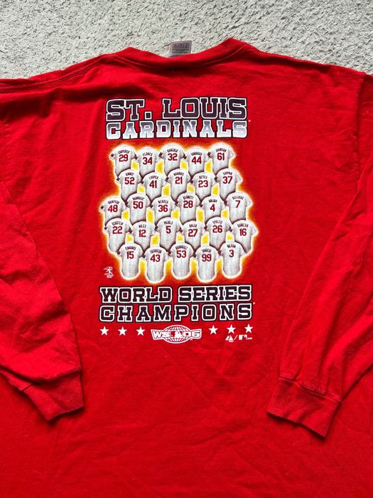 St Louis Cardinals 2006 World Series Champions Longsleeve MLB Majestic