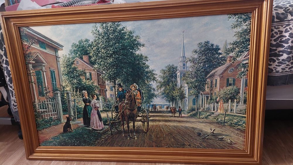Quadro antigo e bonito