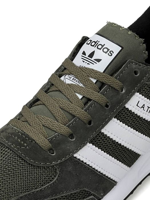 Чоловічі кросівки Adidas LA Trainer Khaki White хакі