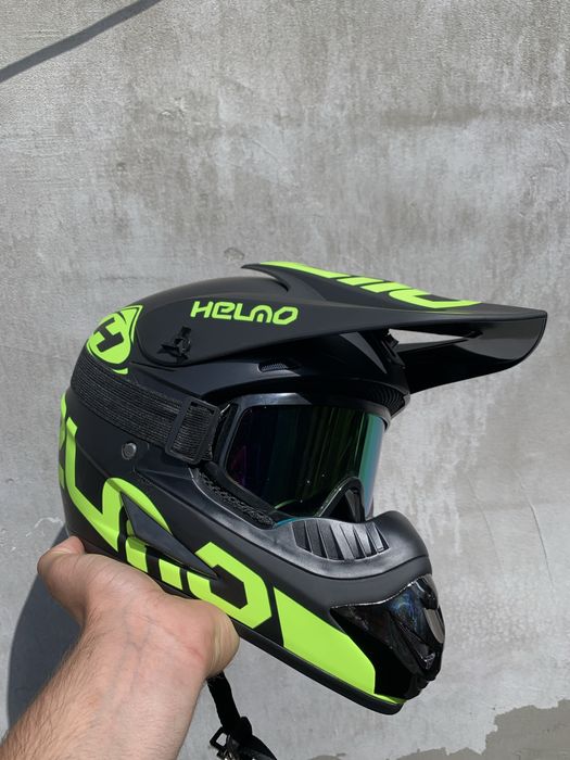 Ендуро шолом, кросовий шлем, мото шолом, мотошлем, шлем для мотоцикла