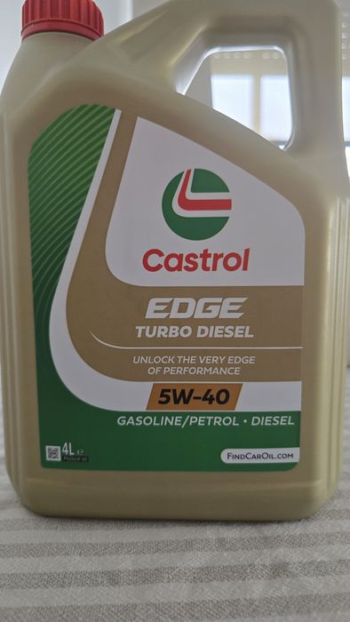 óleo de motor castrol edge turbo diesel 5w40 4l