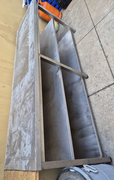 Escaparate de inox