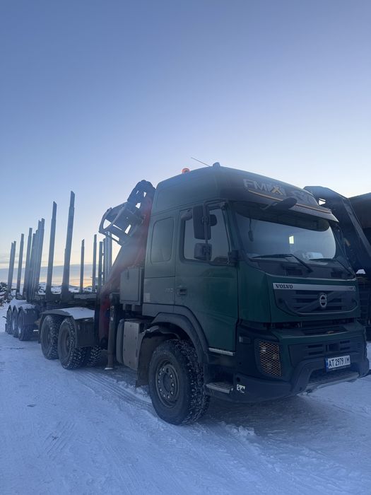 Лісовоз Volvo FMx460 6x6 Euro5+причеп (свіжопригнаний) 114тис пробігу