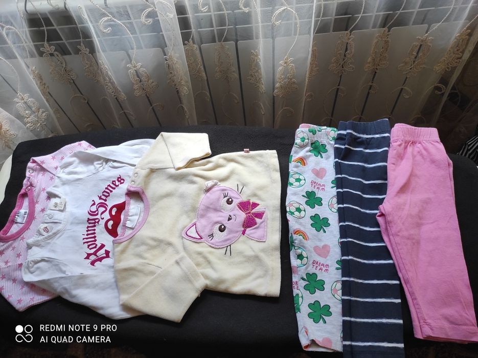 Лотик дитячих речей на розмір 68-74