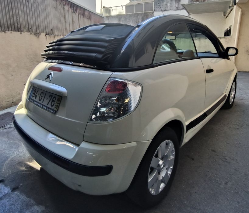 Citroen C3 Pluriel Cabrio Exclusive ano 2008 apenas 89 mil kms!