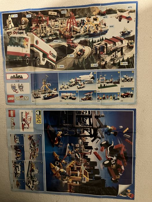 Lego ulotka, broszura, katalog, plakat 1992,1994