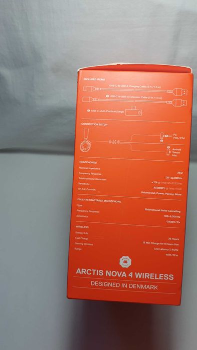 Słuchawki bezprzewodowe SteelSeries Arctis Nova 4 - NOWE.