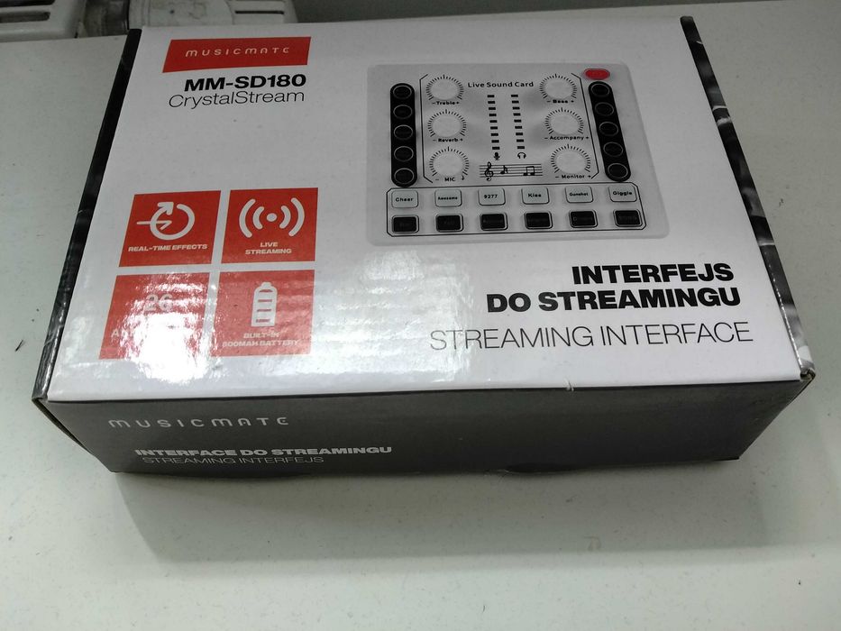 Interfejs MusicMate MM-SD180 crystal stream